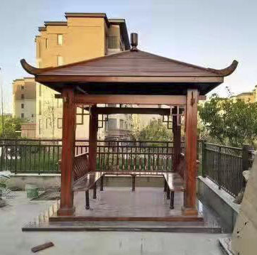 防腐木(mù)涼亭